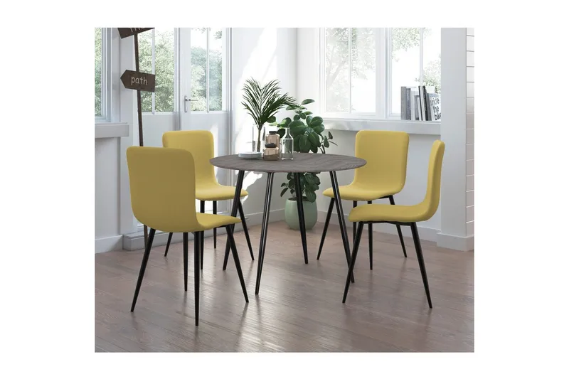 Monza Matbord Rund 100 cm - Vit - Möbler - Matplats - Matbord & köksbord