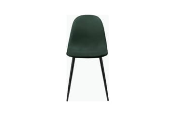Monza Matstol i Sammet med Metallfinish - Grön - Möbler - Matplats - Matstol & köksstol