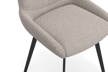 Mora Matstol & Köksstol med Snurrfunktion Klädd i Tyg - Mörkbeige - Möbler - Matplats - Matstol & köksstol