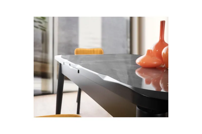 Morin Matbord 130 cm Rektangulär - Svart - Möbler - Matplats - Matbord & köksbord