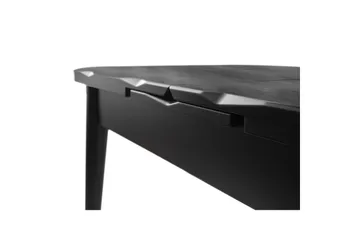 Morin Matbord 130 cm Rektangulär - Svart - Möbler - Matplats - Matbord & köksbord