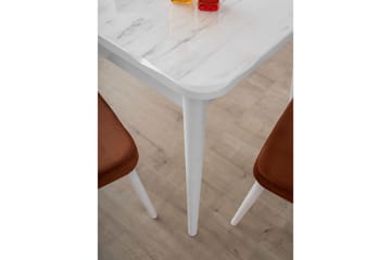 Morin Matbord 130 cm Rektangulär - Vit - Möbler - Matplats - Matbord & köksbord
