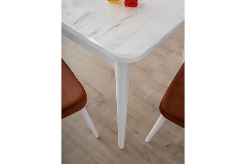 Morin Matbord 130 cm Rektangulär - Vit - Möbler - Matplats - Matbord & köksbord