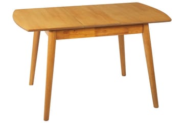 MORINVILLE Matbord Förlängningsbart 100-130x80 cm Ljusbrun