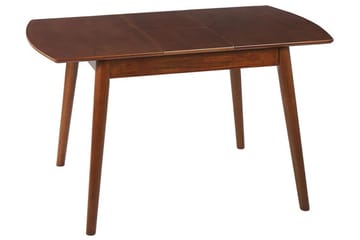 MORINVILLE Matbord Förlängningsbart 100-130x80 cm Mörkbrun