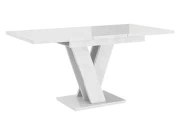 Nand Förlängningsbart Matbord 120-160 cm Rektangulär - Vit - Möbler - Matplats - Matbord & köksbord