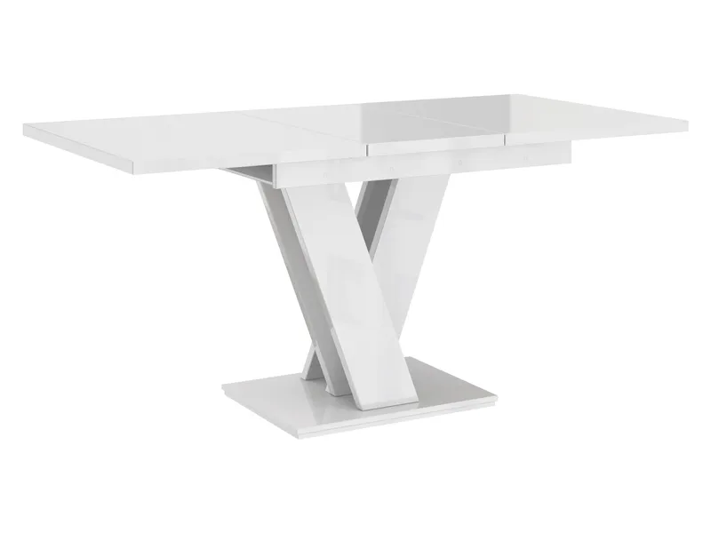 Nand Förlängningsbart Matbord 120-160 cm Rektangulär - Vit - Möbler - Matplats - Matbord & köksbord