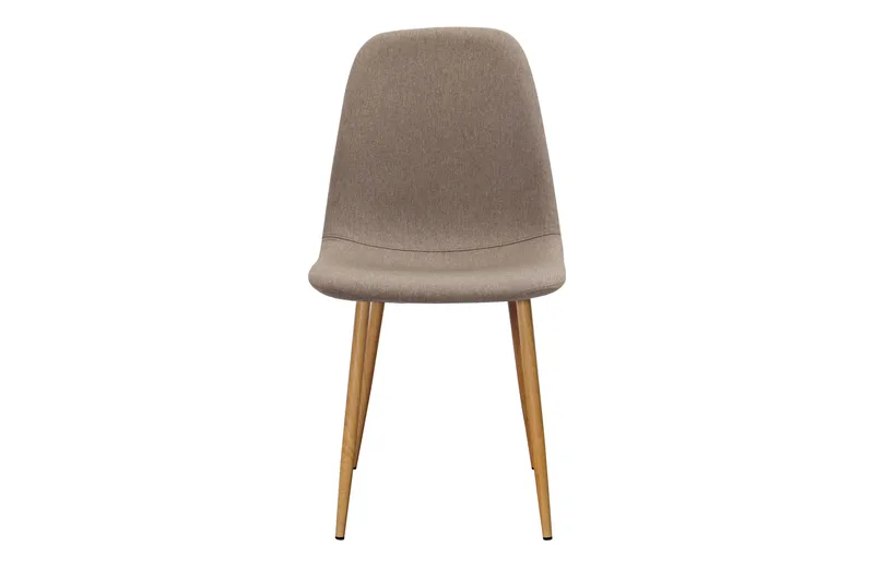 Nibe Matstol - Brun/Metallben Ek - Möbler - Matplats - Matstol & köksstol