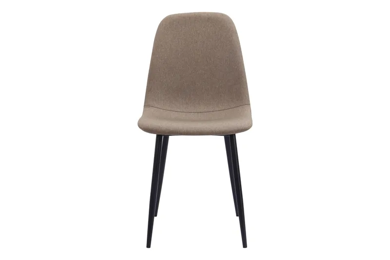 Nibe Matstol - Brun/Metallben Svart - Möbler - Matplats - Matstol & köksstol