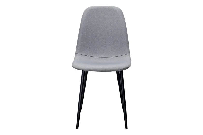 Nibe Matstol - Grå/Metallben Svart - Möbler - Matplats - Matstol & köksstol
