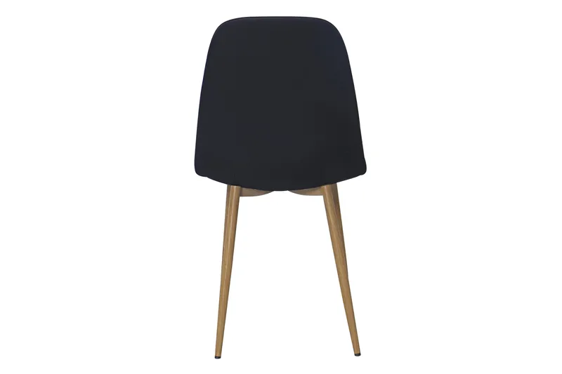 Nibe Matstol - Svart/Metallben Ek - Möbler - Matplats - Matstol & köksstol