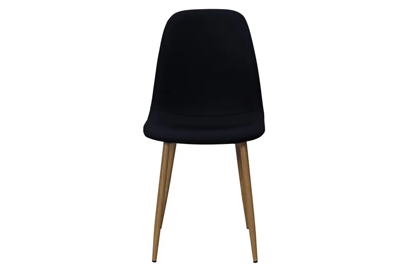 Nibe Matstol - Svart/Metallben Ek - Möbler - Matplats - Matstol & köksstol