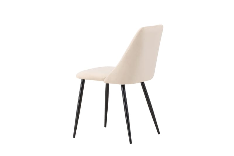 Night Matstol i Tyg med Metallben - Beige - Möbler - Matplats - Matstol & köksstol