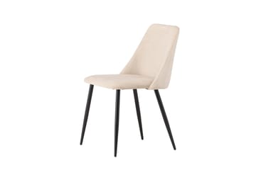 Night Matstol i Tyg med Metallben - Beige - Möbler - Matplats - Matstol & köksstol