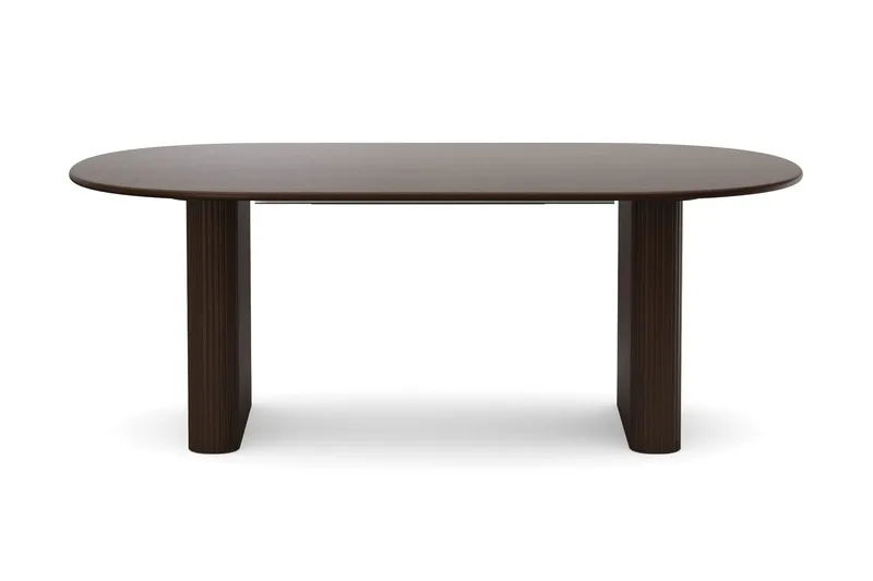 Noira Förlängningsbart Matbord 220/320x100 cm Fanér - Rökt ek - Möbler - Matplats - Matbord & köksbord