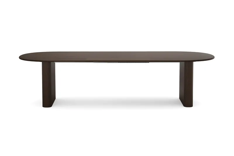 Noira Förlängningsbart Matbord 220/320x100 cm Fanér - Rökt ek - Möbler - Matplats - Matbord & köksbord