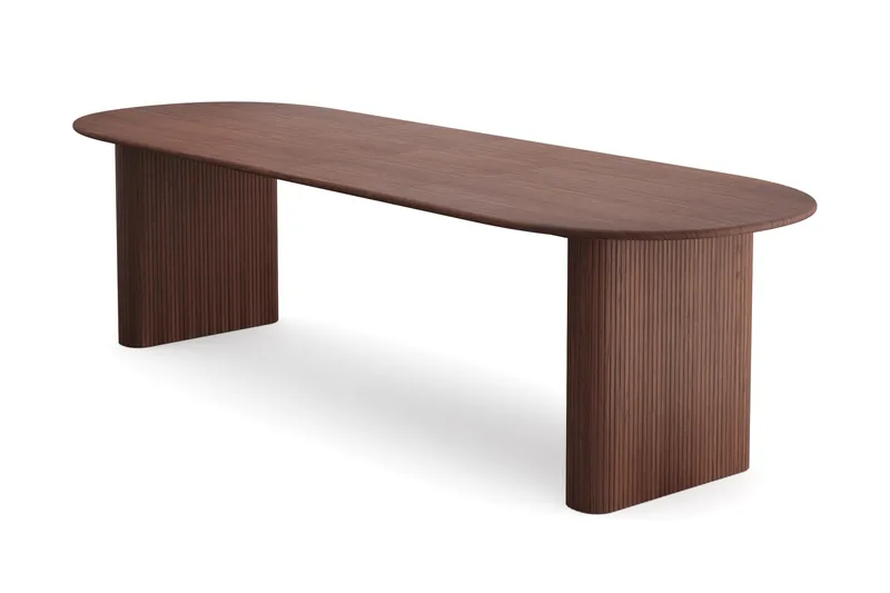 Noira Förlängningsbart Matbord 220/320x100 cm Fanér, Valnöt