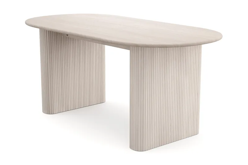 Noira Matbord 180x90 cm Fanér, Vitlaserad ek