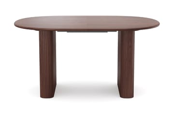 Noira Matgrupp 160-220 cm förlängningsbart med 6 Greya Mastolar - Valnöt - Möbler - Matplats - Matgrupp & matbord med stolar