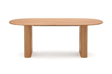 Noira Matgrupp 220-320 cm förlängningsbart i Ek med 6 Ronja Matstolar - Ek - Möbler - Matplats - Matgrupp & matbord med stolar