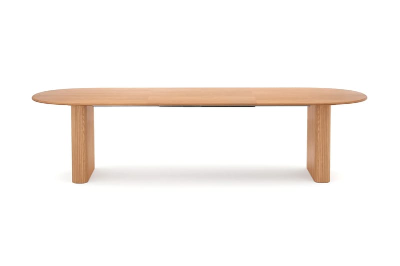 Noira Matgrupp 220-320 cm förlängningsbart i Ek med 6 Ronja Matstolar - Sand/Ek - Möbler - Matplats - Matgrupp & matbord med stolar