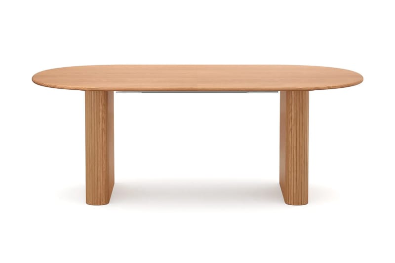 Noira Matgrupp 220-320 cm förlängningsbart i Ek med 6 Ronja Matstolar - Sand/Ek - Möbler - Matplats - Matgrupp & matbord med stolar