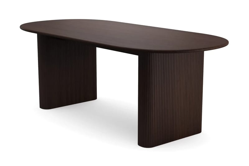Noira Matgrupp 220 cm rektangulärt med 6 Greya Mastolar - Rökt ek - Möbler - Matplats - Matgrupp & matbord med stolar