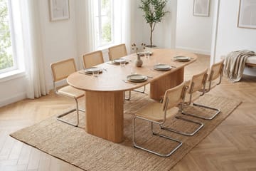 Noira Matgrupp förlängningsbart 160-220 cm Ek med 6 Build Matstolar - Ek - Möbler - Matplats - Matgrupp & matbord med stolar