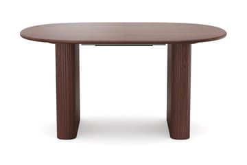 Noira Matgrupp förlängningsbart 160-220 cm Valnöt med 6 Milva Matstolar - Valnöt - Möbler - Matplats - Matgrupp & matbord med stolar