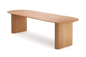 Noira Matgrupp förlängningsbart 220-320 cm Ek med 6 Milva Matstolar - Ek - Möbler - Matplats - Matgrupp & matbord med stolar