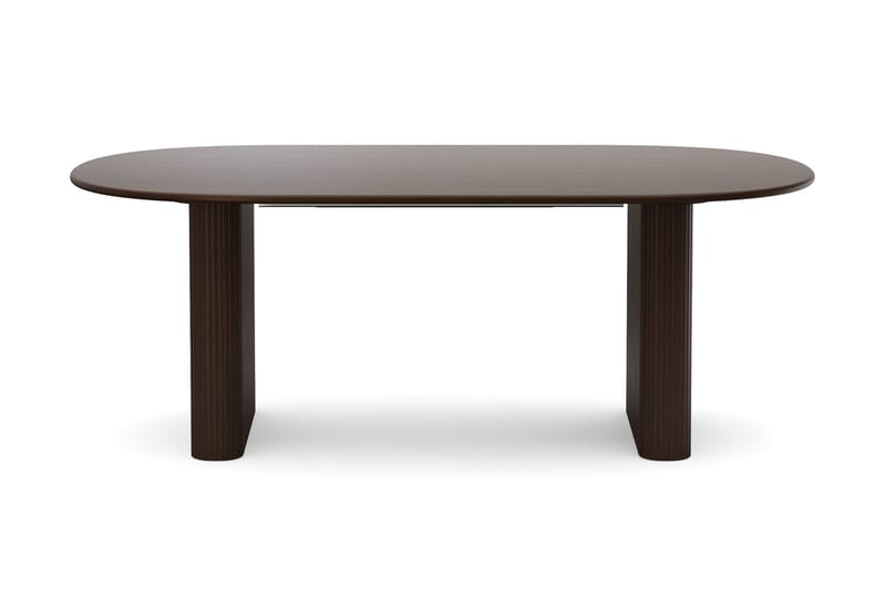 Noira Matgrupp förlängningsbart 220-320 cm Rökt Ek med 6 Filip Matstolar - Rökt ek - Möbler - Matplats - Matgrupp & matbord med stolar