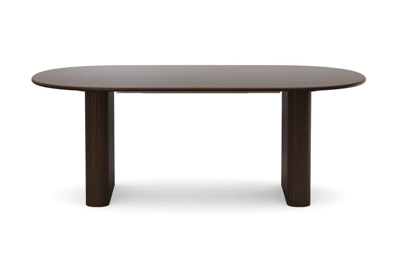 Noira Matgrupp förlängningsbart 220-320 cm Rökt Ek med 6 Reciclar Matstolar - Rökt ek - Möbler - Matplats - Matgrupp & matbord med stolar