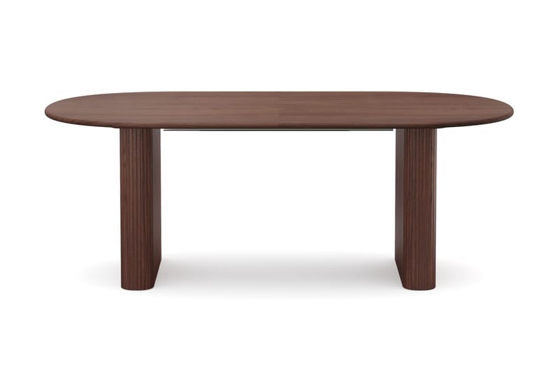 Noira Matgrupp förlängningsbart 220-320 cm Valnöt med 6 Filip Matstolar - Valnöt - Möbler - Matplats - Matgrupp & matbord med stolar