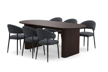 180 cm - Rökt ek