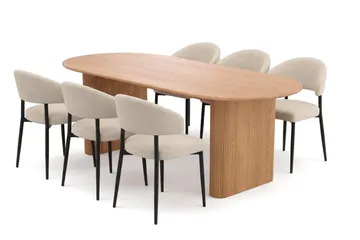 Beige|Svart - Ek
