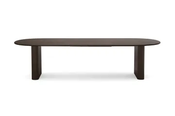 Noira Stort Förlängningsbart Matbord 220-320x100 cm med Trä- och Rökt Ek-utseende - Rökt ek - Möbler - Matplats - Matbord & köksbord