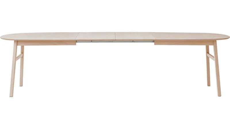 Nordal Matbord Förlängningsbar 105x205-305 cm - Vitpigmenterad - Möbler - Matplats - Matbord & köksbord
