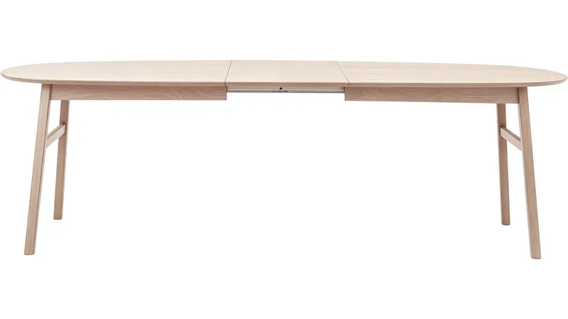 Nordal Matbord Förlängningsbar 105x205-305 cm - Vitpigmenterad - Möbler - Matplats - Matbord & köksbord