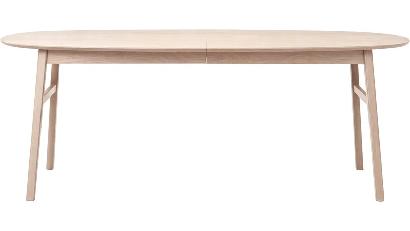 Nordal Matbord Förlängningsbar 105x205-305 cm - Vitpigmenterad - Möbler - Matplats - Matbord & köksbord