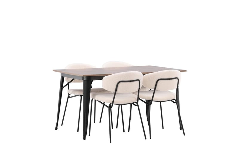 Ochovi Matbord 140 cm med 4 Chico Matstol - Möbler - Matplats - Matgrupp & matbord med stolar