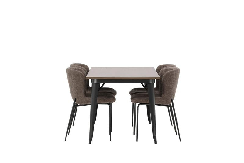 Ochovi Matbord 140 cm med 4 Modesto Matstol - Möbler - Matplats - Matgrupp & matbord med stolar