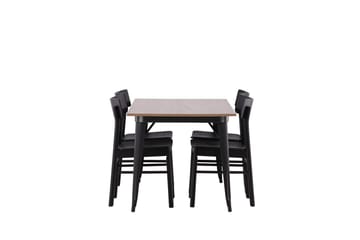 Ochovi Matbord 140 cm med 4 Montros Matstol - Möbler - Matplats - Matgrupp & matbord med stolar
