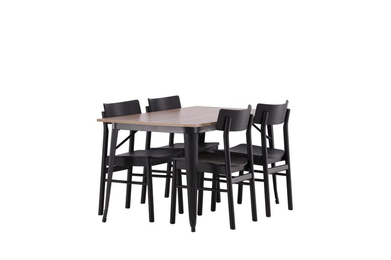 Ochovi Matbord 140 cm med 4 Montros Matstol - Möbler - Matplats - Matgrupp & matbord med stolar