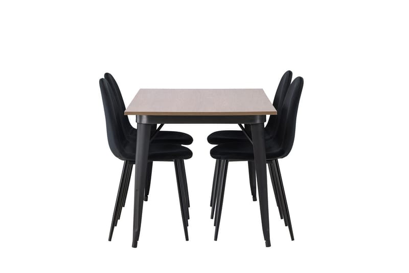 Ochovi Matbord 140 cm med 4 Polar Köksstol - Möbler - Matplats - Matgrupp & matbord med stolar