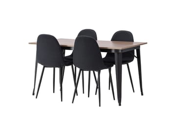 Ochovi Matbord 140 cm med 4 Polar Matstol - Möbler - Matplats - Matgrupp & matbord med stolar