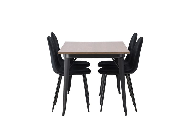 Ochovi Matbord 140 cm med 4 Polar Köksstol - Möbler - Matplats - Matgrupp & matbord med stolar