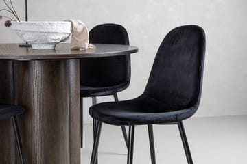 Olivero Matbord 110 cm Runt med 4 Polar Köksstol - Möbler - Matplats - Matgrupp & matbord med stolar