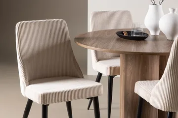 Olivia Matbord 110 cm med 4 Leone Matstol - Möbler - Matplats - Matgrupp & matbord med stolar