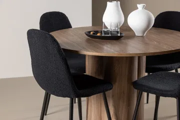 Olivia Matbord 110 cm med 4 Polar Matstol - Möbler - Matplats - Matgrupp & matbord med stolar