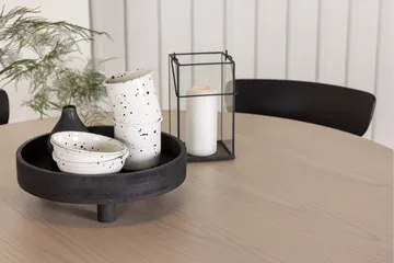 Olivia Matgrupp 110 cm Rund med 4 Ursholmen stolar - Whitewash - Möbler - Matplats - Matgrupp & matbord med stolar